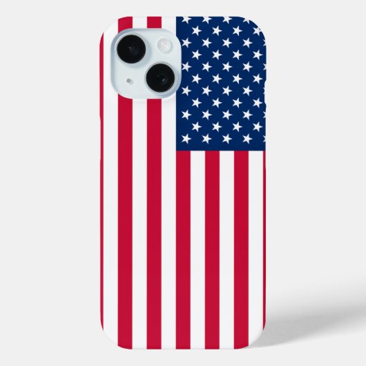 愛国心のあるアメリカ国旗のiPhoneケース Case-Mate iPhoneケース (裏面)