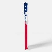 愛国心のあるアメリカ国旗のiPhoneケース Case-Mate iPhoneケース (裏面 / 左)