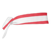 愛国心のあるオーストリア国旗のネクタイのヘッドバンド タイヘッドバンド (回転270)