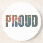 愛国心のあるオー誇りを持ったストラリア コースター (正面)