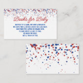 愛国心のある全米スターベビー エンクロージャーカード (正面/裏面)