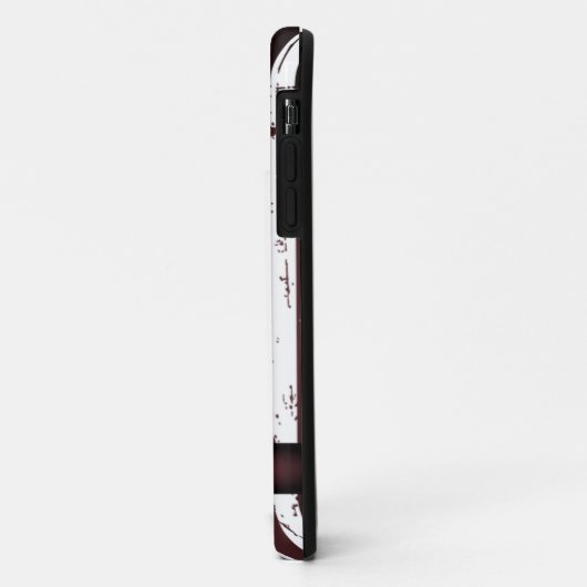 愛国心のある赤白青旗をパーソナライズ Case-Mate iPhoneケース (裏面/左)