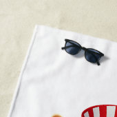 愛国心のコルギ – 愛国の愛国心 ビーチタオル (インサイチュ)