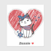 愛国心の強いキスの防水 シール (シート)