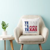 愛国心の高いテキサス州国旗の友情 クッション (椅子)