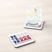 愛国心の高いテキサス州国旗の友情 コースター (右側)