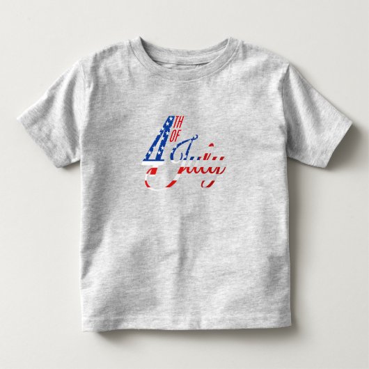 愛国心の高い幼児Tシャツ トドラーTシャツ (正面)