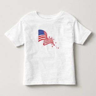 愛国心の高い幼児Tシャツ トドラーTシャツ