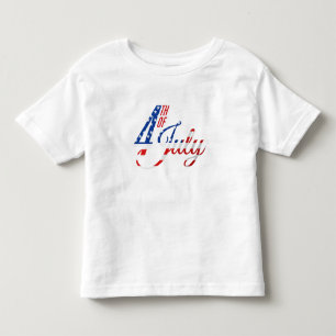 愛国心の高い幼児Tシャツ トドラーTシャツ