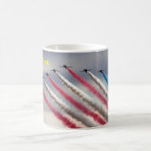 愛国心の高まり：アメリカ初めはいつもマグカップ コーヒーマグカップ (中央)