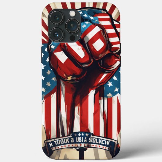 愛国心の Case-Mate iPhoneケース (裏面)