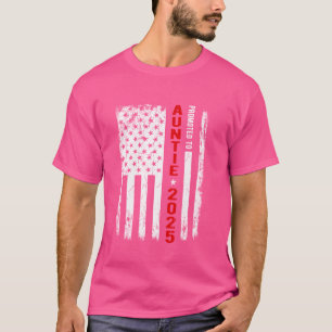 愛国心は初めてAuntie Est 2025に昇進N Tシャツ