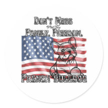 愛国心は私のブルドッグを台無しにしなフランスのい