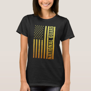 愛国心を持つ国民ガード国旗 Tシャツ