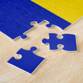 愛国心アンドラ国旗 ジグソーパズル (側面)