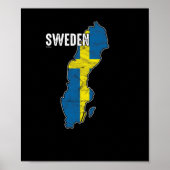 愛国心スウェーデン国旗スウェーデン国家主義 ポスター (正面)