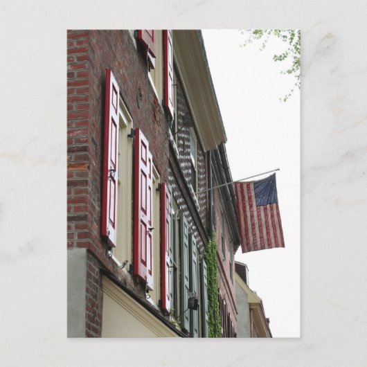 愛国心植民地スタイル ポストカード (正面)