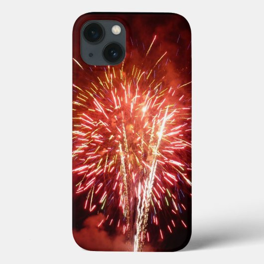 愛国心溢れるレッドホワイトブルーの花火 II Case-Mate iPhoneケース (裏面)