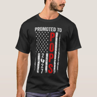 愛国心溢れる2027年新米パパデビュー記念Tシャツ Tシャツ