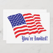 愛国心結婚の 招待状 (正面/裏面)