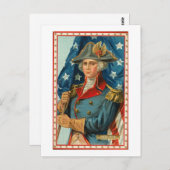 愛国心1 ポストカード (正面/裏面)