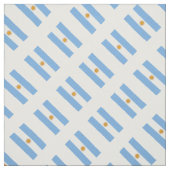 愛国心：アルゼンチンプリント国旗 ファブリック (見本)