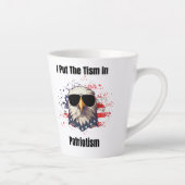 愛国心 カフェラテマグ (右)