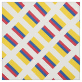 愛国心：コロンビアプリント国旗 ファブリック (見本)