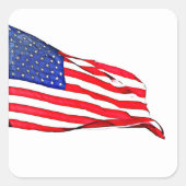 愛国心 スクエアシール (正面)