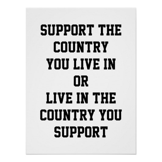 愛国心 ポスター (正面)