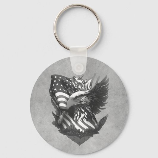 愛国心 感謝 ありがとう 軍人 退役軍人 キーホルダー (正面)