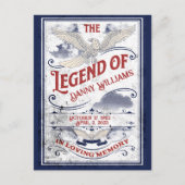 愛国心　深い哀悼　退役軍人　葬儀 ポストカード (正面)