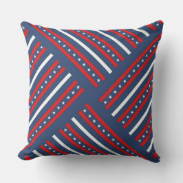 愛国心、7月4日、星とストライプ アウトドアクッション