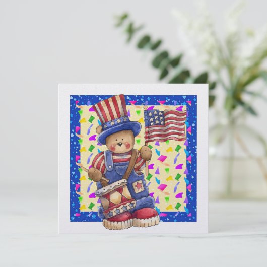 愛国心 – 7月4日 – 独立記念日!SRF 招待状 (スタンド正面)