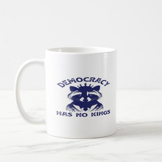 愛国心 Has No Kings コーヒーマグカップ (左)