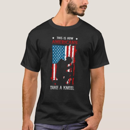 愛国愛国的退役軍人アメリカ人のTa Tシャツ (正面)