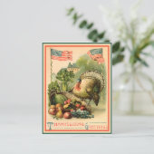 愛国感謝祭はがき シーズンポストカード (スタンド正面)