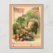 愛国感謝祭はがき シーズンポストカード (正面)