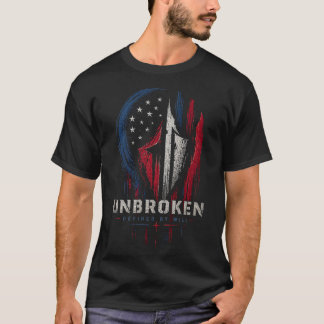 愛国戦士モチベーショングラフィックTシャツ Tシャツ