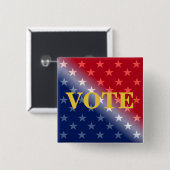 愛国投票カッコいい投票の投票のピナカスタムーバック 缶バッジ (正面&裏面)