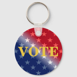 愛国投票カッコいい投票者投票カスタム キーホルダー