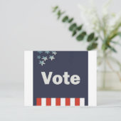 愛国投票 ポストカード (スタンド正面)