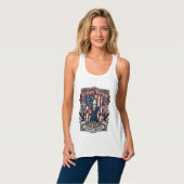 愛国教師ベクターグラフィックTシャツ_1 タンクトップ (正面フル)