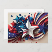 愛国星 ポストカード (正面/裏面)