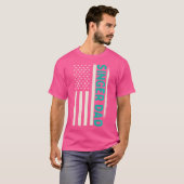 愛国歌ミュージシャンオペラカラオケシンガーダ Tシャツ (正面フル)