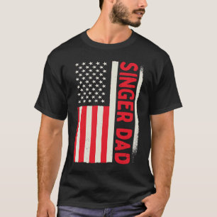 愛国歌ミュージシャンオペラカラオケシンガーダ Tシャツ