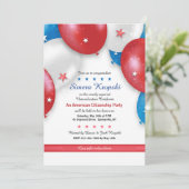 愛国気球招待状 招待状 (スタンド正面)