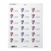 愛国気球 ラベル (フルシート)