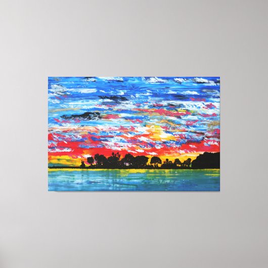 愛国港 キャンバスプリント (正面)