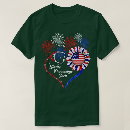 愛国無菌加工技術7月4日 Tシャツ (デザイン正面)